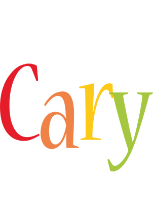 Cary birthday logo