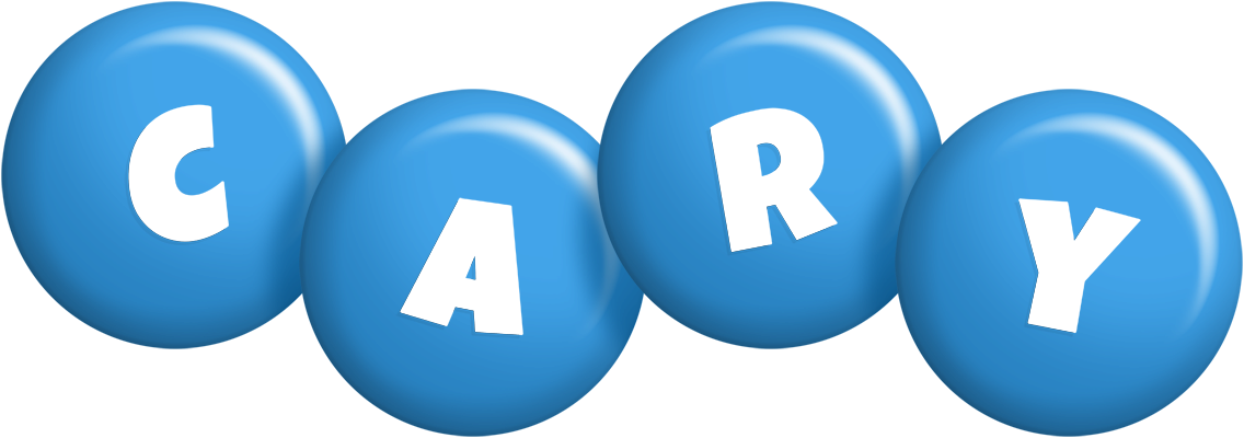 Cary candy-blue logo