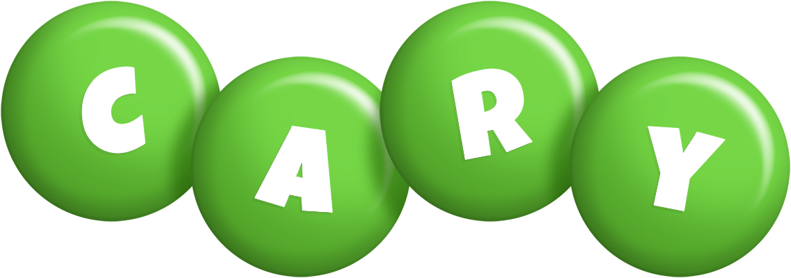 Cary candy-green logo
