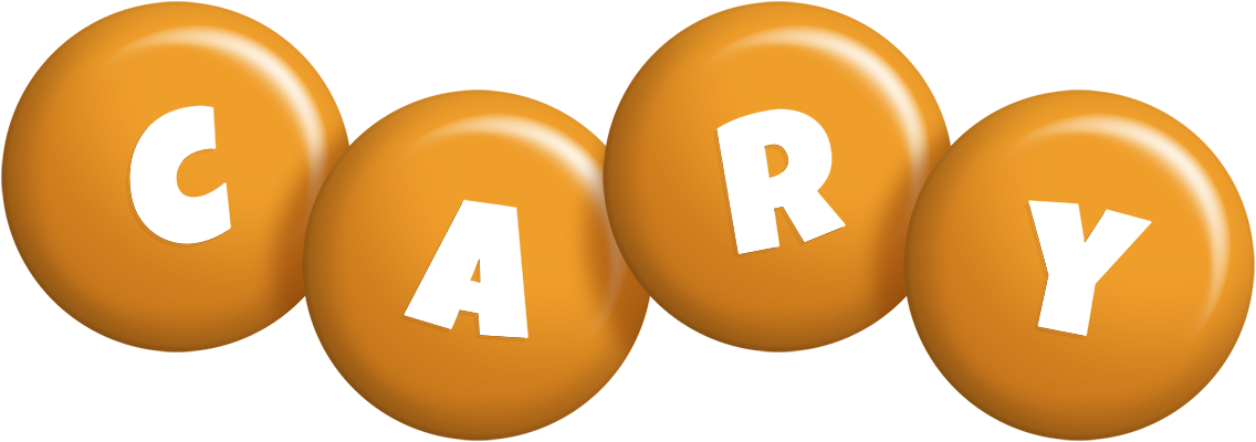 Cary candy-orange logo
