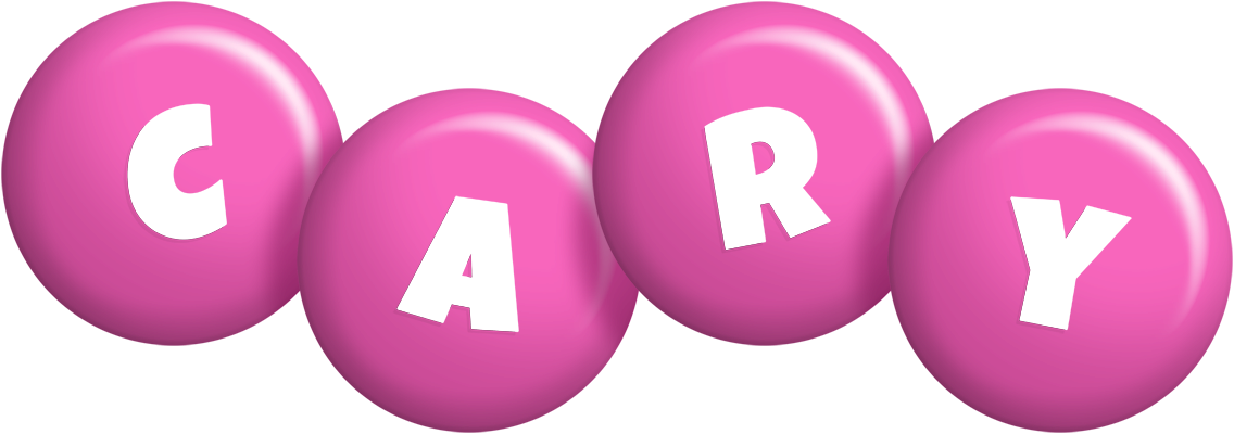 Cary candy-pink logo
