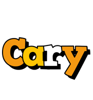 Cary cartoon logo