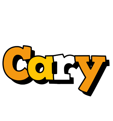 Cary cartoon logo