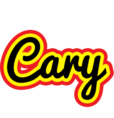 Cary flaming logo