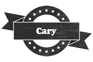 Cary grunge logo