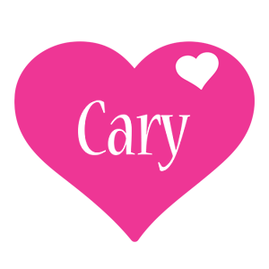 Cary love-heart logo