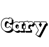 Cary snowing logo