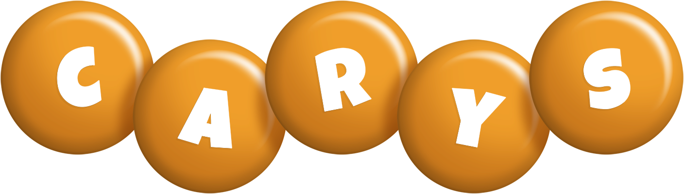 Carys candy-orange logo
