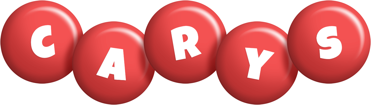 Carys candy-red logo