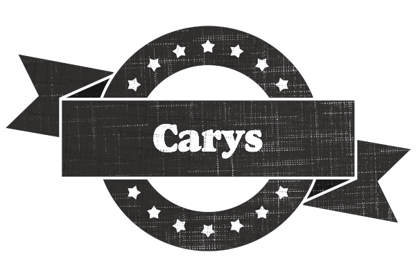 Carys grunge logo