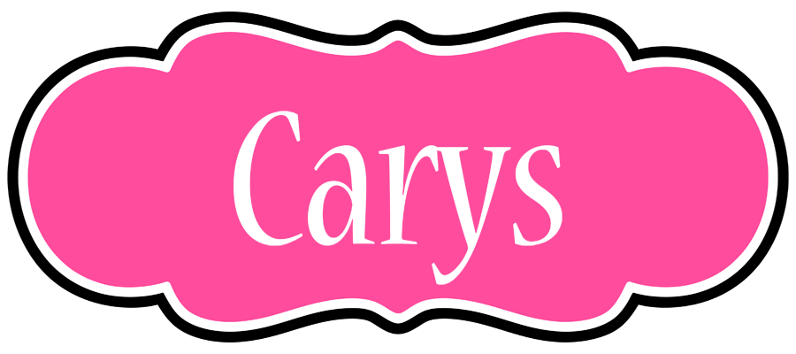 Carys invitation logo