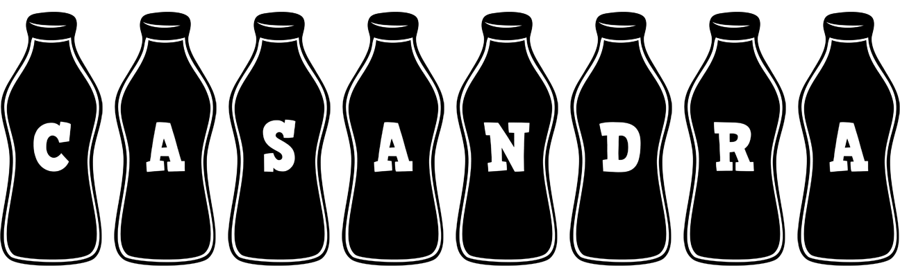 Casandra bottle logo
