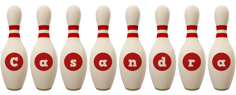 Casandra bowling-pin logo