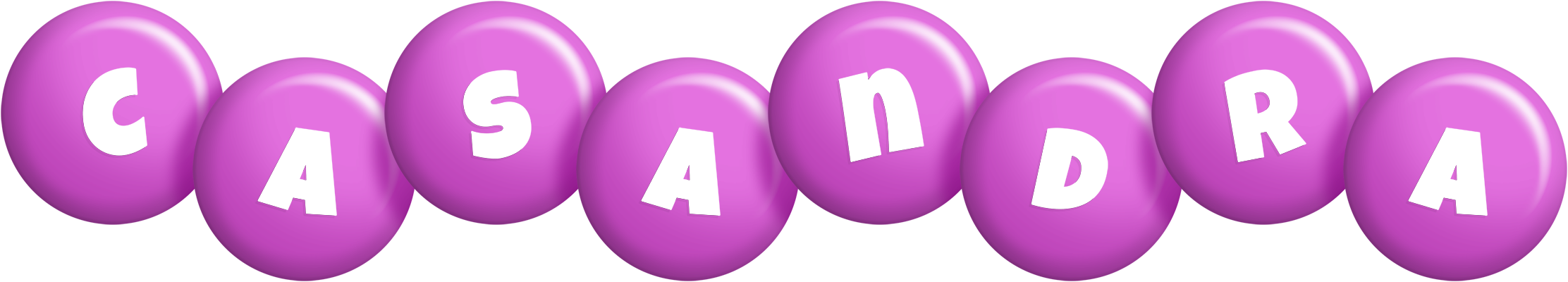 Casandra candy-purple logo