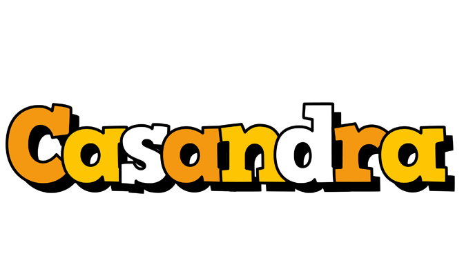 Casandra cartoon logo