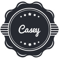 Casey badge logo