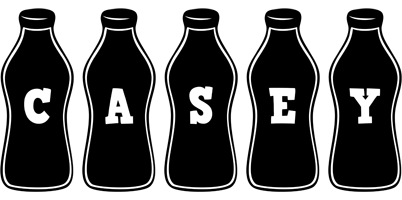 Casey bottle logo