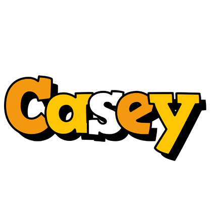 Casey cartoon logo