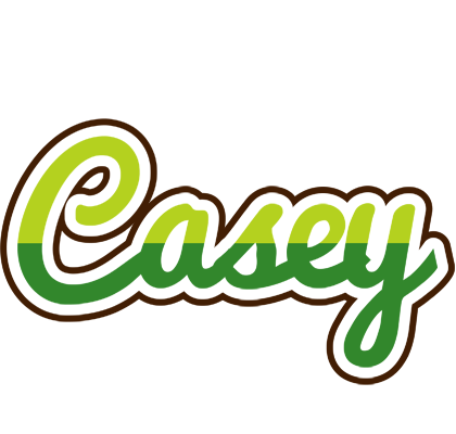 Casey golfing logo
