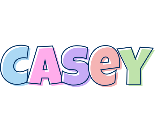 Casey pastel logo