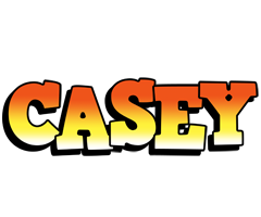 Casey sunset logo