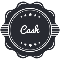 Cash badge logo