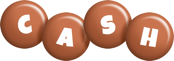 Cash candy-brown logo