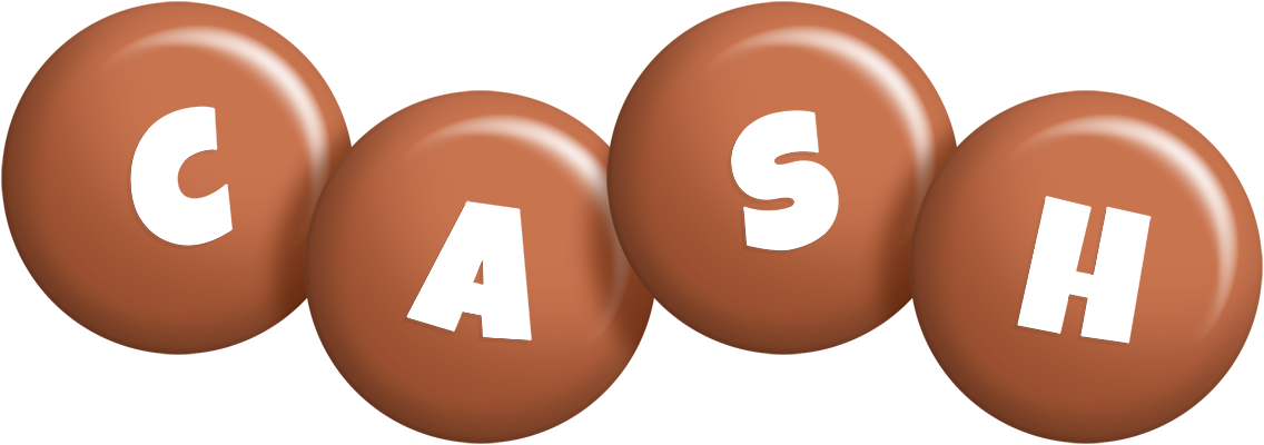 Cash candy-brown logo