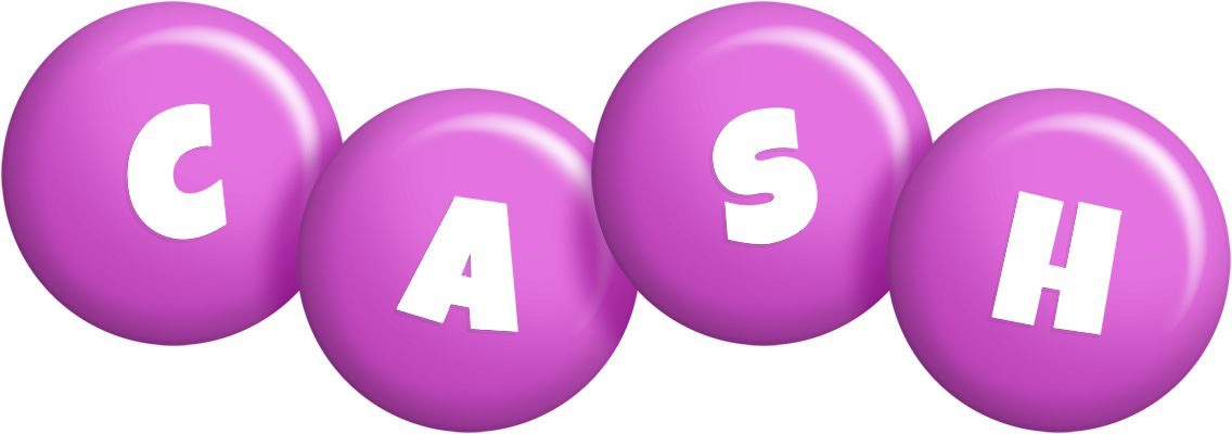 Cash candy-purple logo