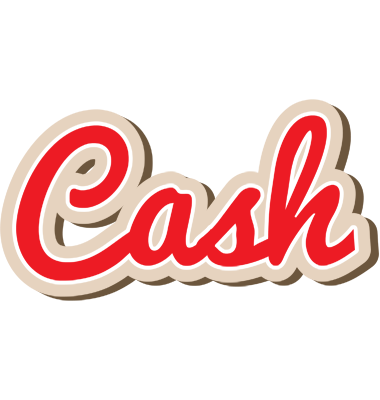 Cash chocolate logo