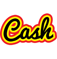 Cash flaming logo