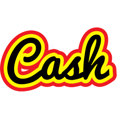 Cash flaming logo
