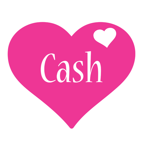Cash love-heart logo