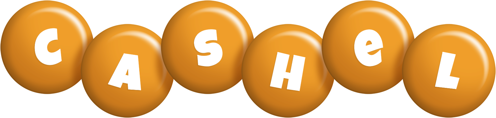 Cashel candy-orange logo