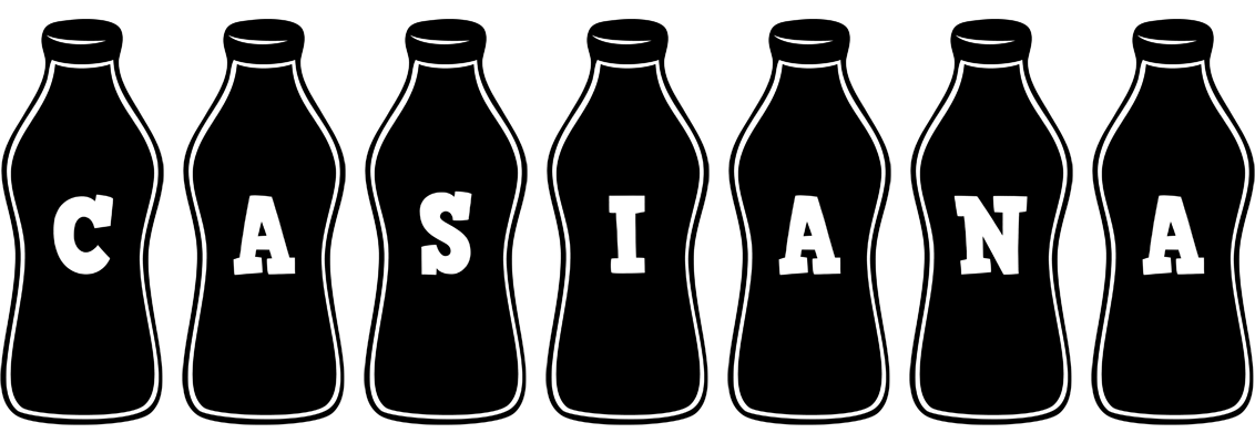 Casiana bottle logo