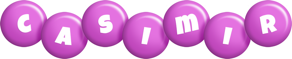 Casimir candy-purple logo