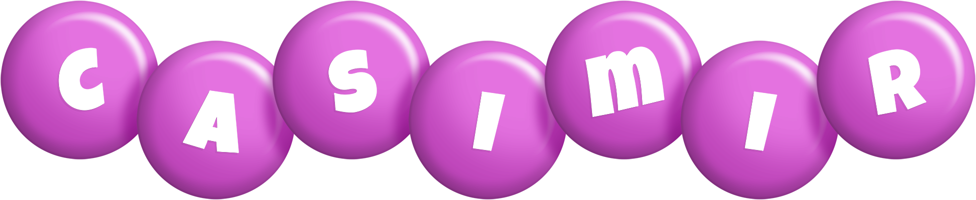 Casimir candy-purple logo