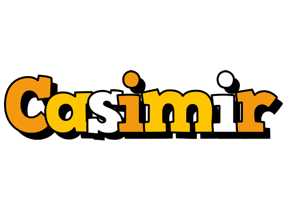 Casimir cartoon logo