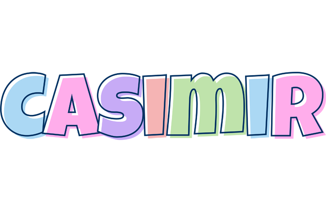 Casimir pastel logo
