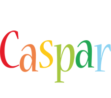 Caspar birthday logo