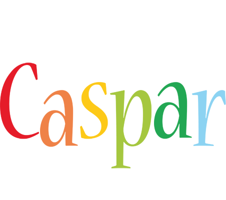 Caspar birthday logo