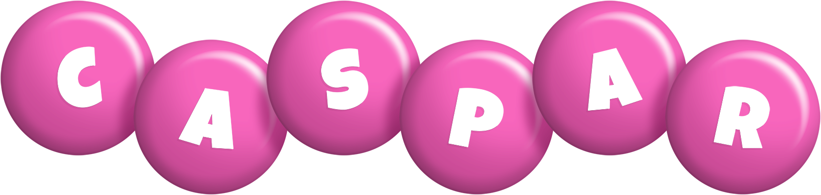 Caspar candy-pink logo