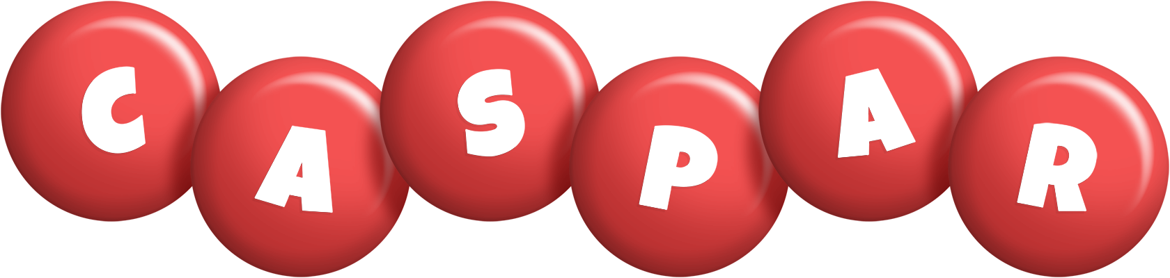 Caspar candy-red logo