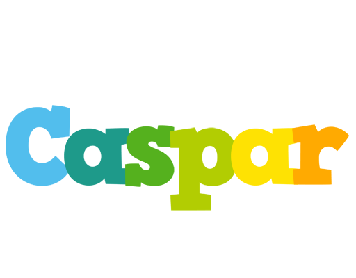 Caspar rainbows logo