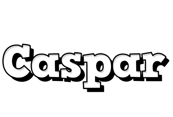 Caspar snowing logo