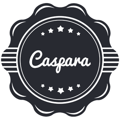 Caspara badge logo