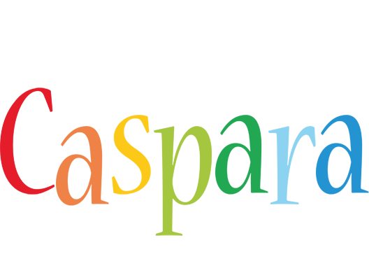Caspara birthday logo