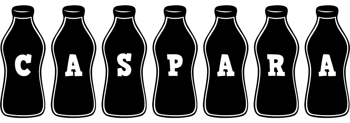 Caspara bottle logo