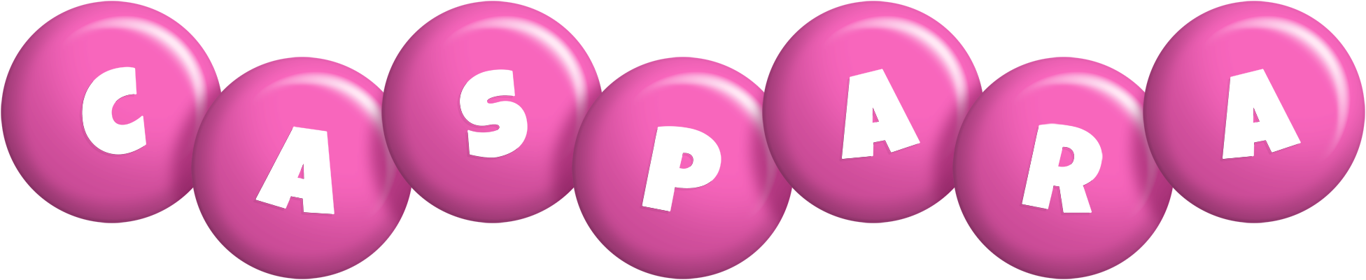 Caspara candy-pink logo