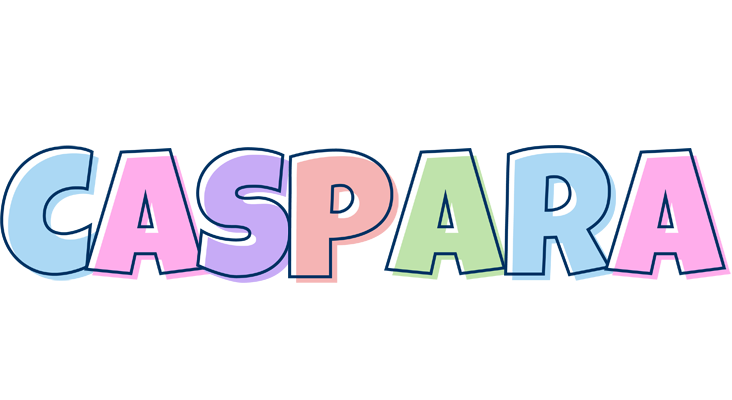Caspara pastel logo